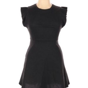 BCBGenerstion Flare Sleeve Skater Dress